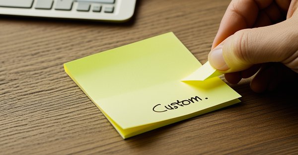 Post-it personnalisé : création unique et écologique à petit prix